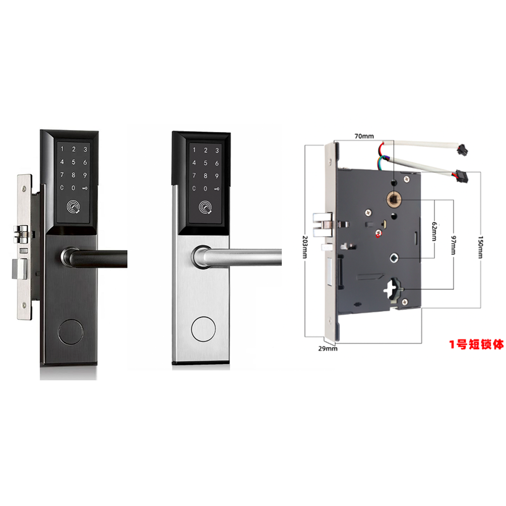 N10 Lock is a smart lock system with Keypad and Remote Unlock, RFID card Unlock