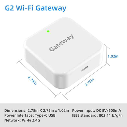 DPC Wi-Fi Gateway for Smartphone to Control and Keyless Security System from App or Browser
